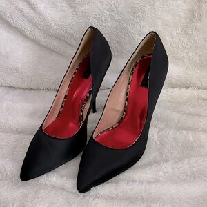 Satin woman’s heels